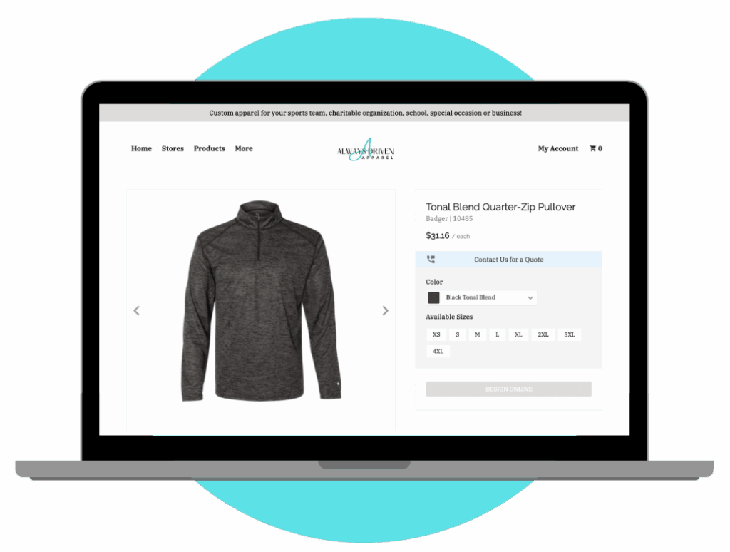 Design your own custom items